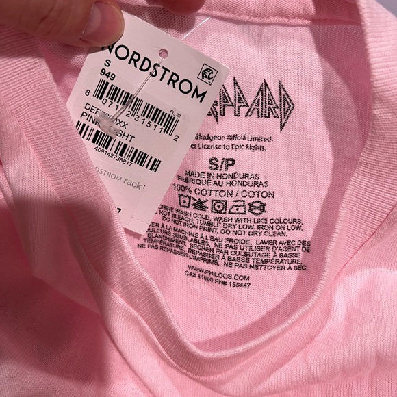 NWT Def Leppard High 'N Dry Cotton Graphic T-Shirt Nordstrom - Picture 3 of 3